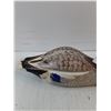 Image 4 : Wood Painted Duck Decoy- 12" x 4.5" x 5"