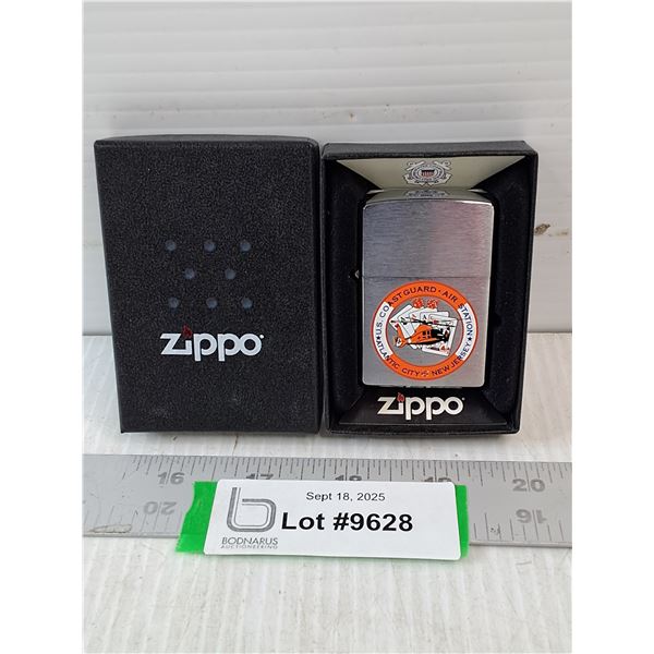 Zippo Atlantic City Coast Guard Air Station Lighter- NIB