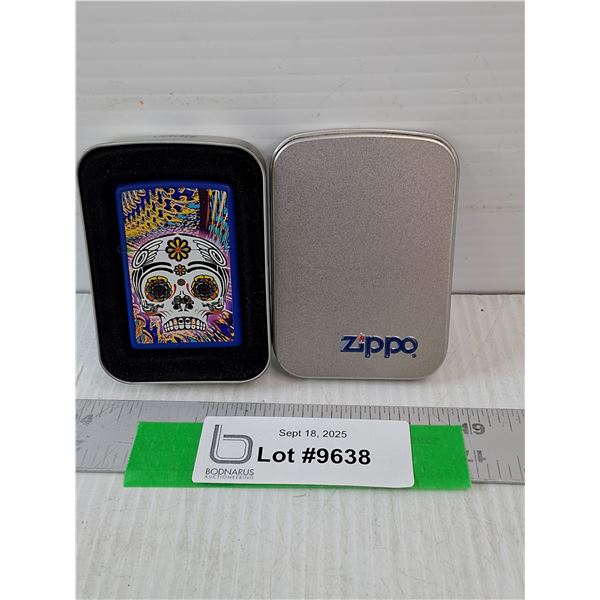 Zippo Day Of The Dead Pocket Lighter