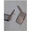 Image 6 : (2) Zippo Money Clip Pocket Knife & Nail File