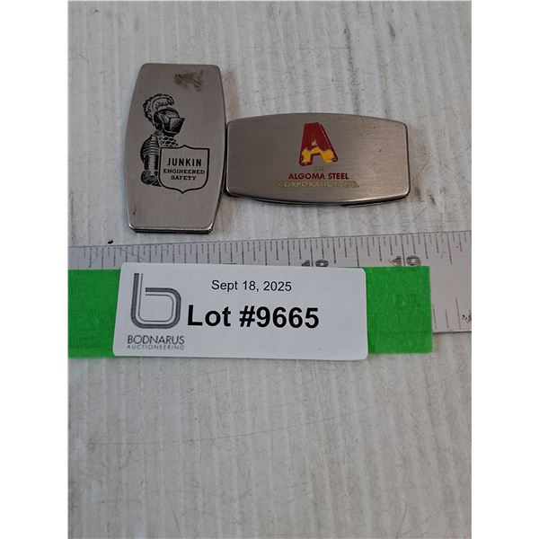 (2) Zippo Pocket Knife & Nail File