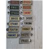 Image 5 : (19) Vintage War Amps Key Tags- 1953-54 To 1956-59