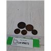 Image 1 : (5) Coins/Tokens- 1811