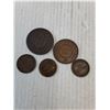 Image 2 : (5) Coins/Tokens- 1811