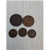 Image 3 : (5) Coins/Tokens- 1811