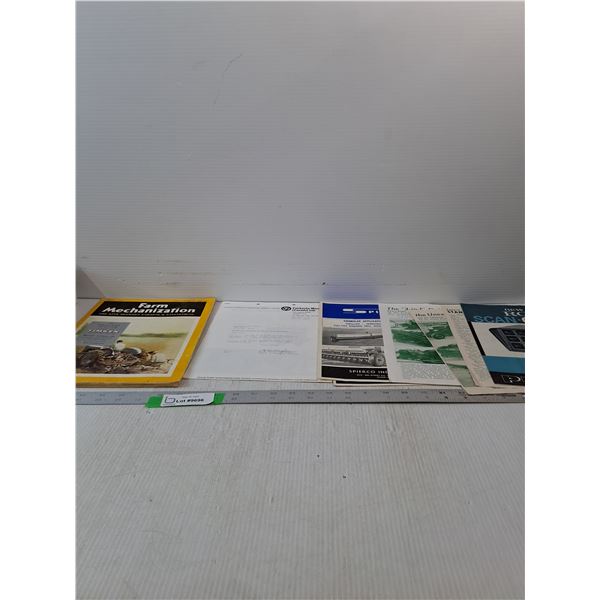Farm Mechanization Book, Scan-O-Matic Magazine,