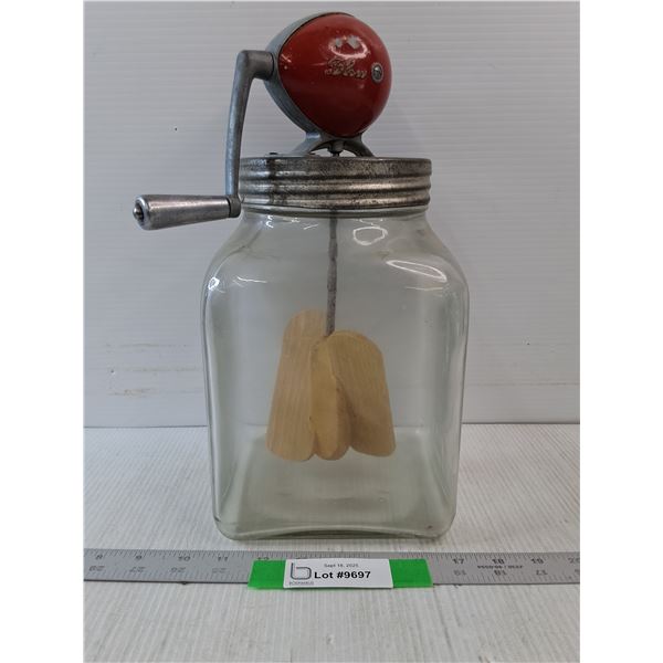 Blow Butter Churn 6.6" x 6.5" x 13"