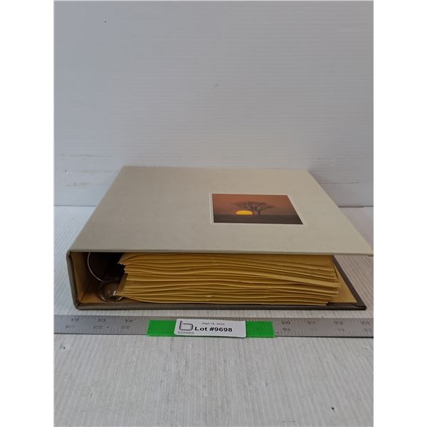 Jell-O Car And Airplane Coins Album- 12" x 11.5" x 2.5"