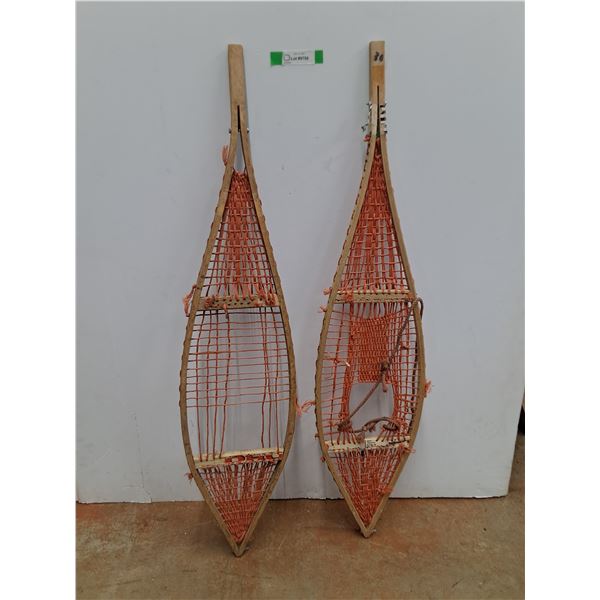 Antique  Traditional Snowshoe- 10.5" x 40.5"  - PICK UP ONLY