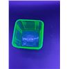 Image 5 : Uranium Criss Cross Square Refrigerator Dish- 4" x 4" x 3"- No Lid