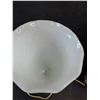 Image 5 : Milk Glass Vase & Light Fixture