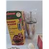 Image 7 : Vintage Donut Maker, Plate & Egg Cup, Clothes Pins, Woody Woodpecker Book & Kodak Film