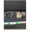 Image 1 : (3) Wheel Bearing Covers and Horse Shoe
