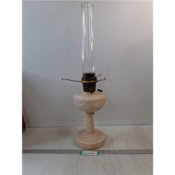 Pink Aladdin Oil Lamp- Model B