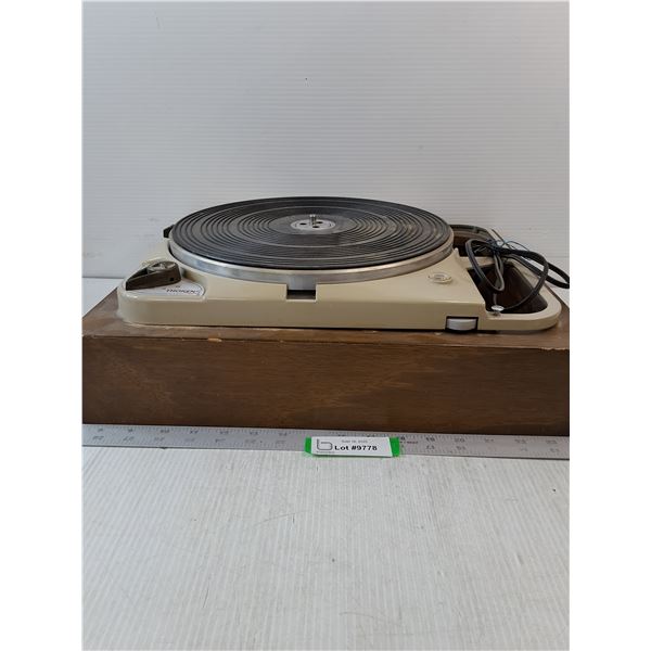 Thorens Record Player- 17" x 14" x 6"- As Is - PICK UP