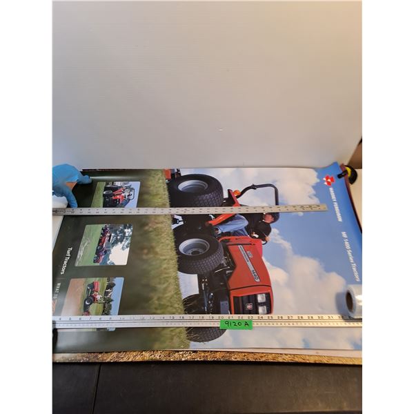 (4) Massey-Ferguson 3' x 5' Wall Posters
