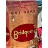 Image 16 : ANTIQUE METAL BRIDGEMAN MILK SIGN - HUGE! FROM MINOT, ND