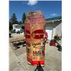 Image 3 : ANTIQUE METAL BRIDGEMAN MILK SIGN - HUGE! FROM MINOT, ND
