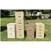 Image 1 : METAL FILING CABINETS, LOT OF FOUR