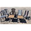 Image 1 : DECK/PATIO/LAWN CHAIRS AND TABLES