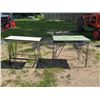 Image 3 : HAIRPIN LEG TABLES, LOT OF TWO