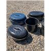 Image 2 : ENAMELWARE ROASTERS AND MISCELLANEOUS