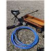 Image 2 : WAGON, HULA HOOPS, AND MISCELLANEOUS