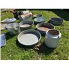 Image 2 : STAND WITH DETACHABLE BASE, OIL PANS, TRAYS, MISCELLANEOUS METAL ITEMS