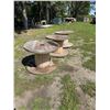 Image 2 : INDUSTRIAL WOODEN CABLE SPOOLS