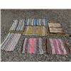 Image 1 : WOVEN RAG RUGS, LOT