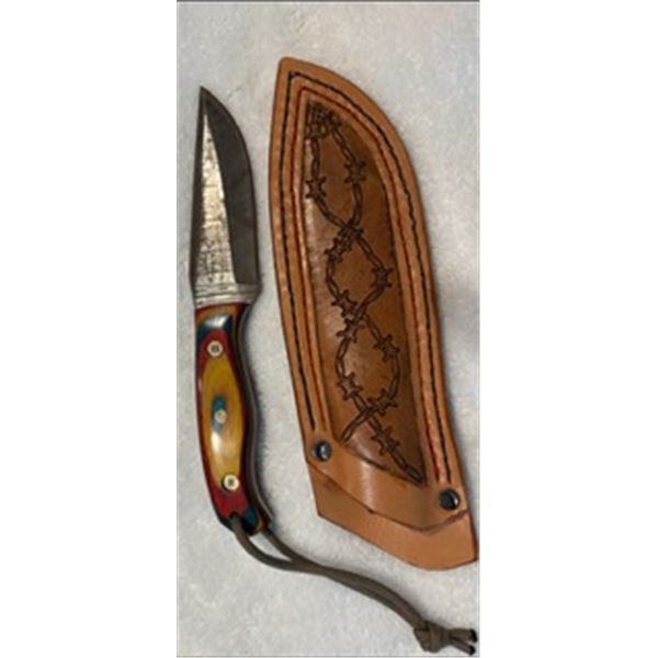 Custom Knife By knife maker Larry Cholas