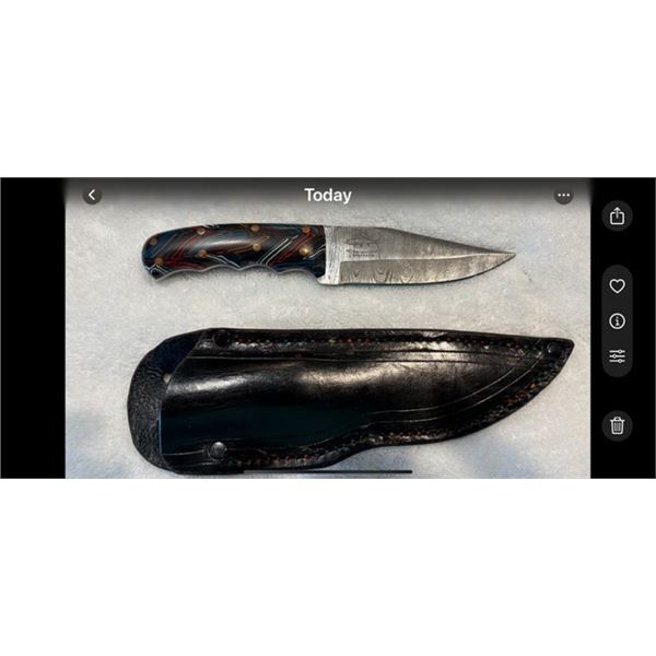 Custom Knife By Larry Cholas