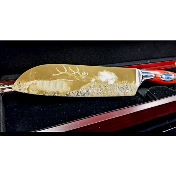 Flint & Flame custom Elk Knife