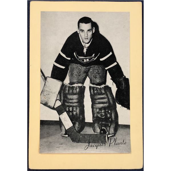 1960's BEEHIVE JACQUES PLANTE (HOF)