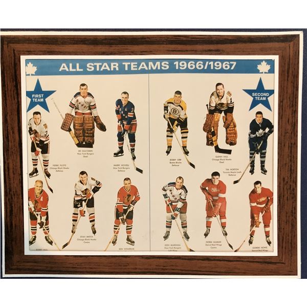 1966-67 NHL ALL STARS PHOTO PRINT