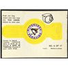 Image 1 : 1973-74 O-PEE-CHEE PITTSBURGH PENGUINS - RING INSERT