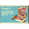 Image 1 : 1973-74 PLAYER'S PROFESSIONAL HOCKEY GUIDE