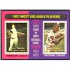 Image 1 : 1975 TOPPS MINI HANK AARON / MICKEY MANTLE (HOF)