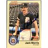 Image 1 : 1983 FLEER JACK MORRIS (HOF) SIGNED