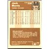 Image 2 : 1983 FLEER JACK MORRIS (HOF) SIGNED