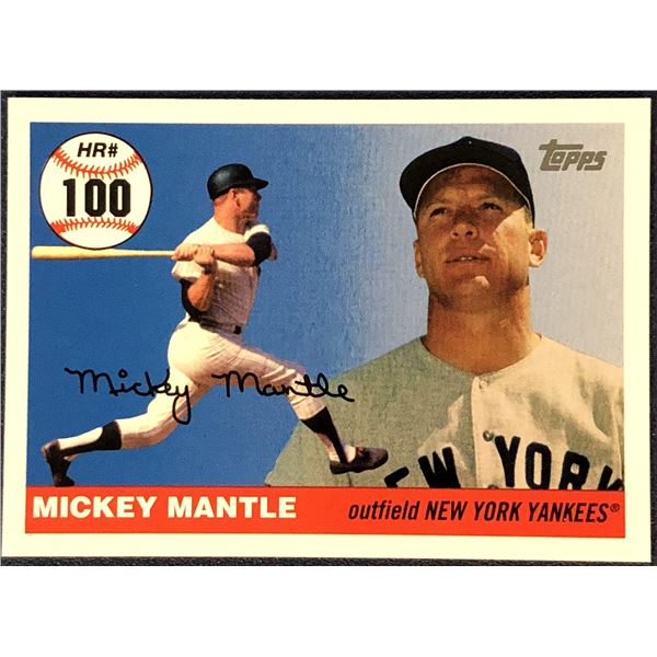 2006 TOPPS MICKEY MANTLE (HOF)