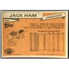 Image 2 : 1981 TOPPS JACK HAM (HOF)