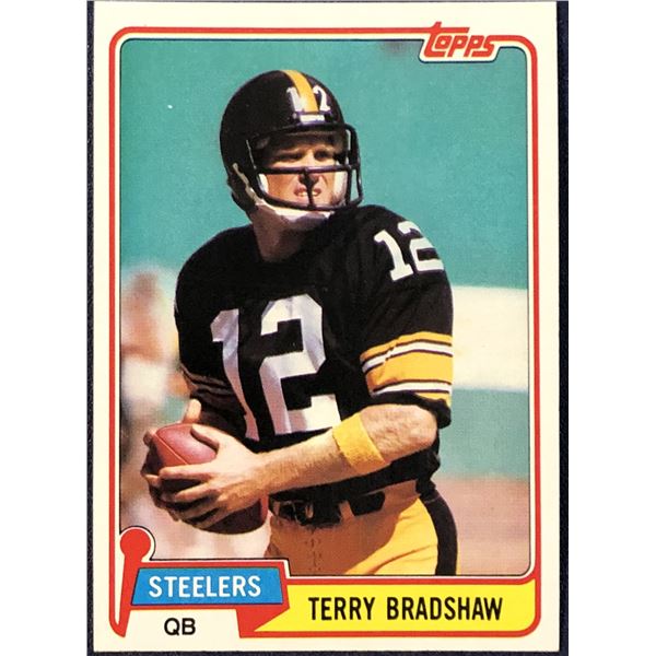 1981 TOPPS TERRY BRADSHAW (HOF)