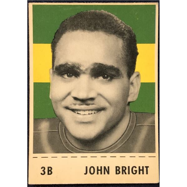 1956 SHREDDED WHEAT CFL JOHNNY BRIGHT (HOF)