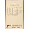 Image 2 : 1968 ST. LOUIS BLUES 3.5"x5.5" POSTCARD - BARCLAY PLAGER