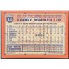 Image 2 : 1991 TOPPS LARRY WALKER (HOF) ROOKIE CARD