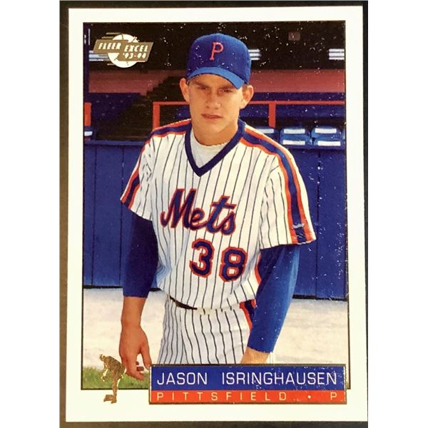1994 FLEER JASON ISRINGHAUSEN ROOKIE CARD
