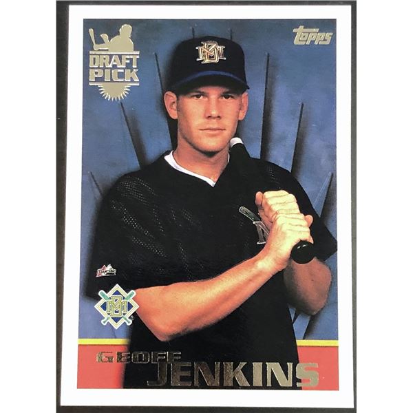 1995 TOPPS GEOFF JENKINS ROOKIE CARD