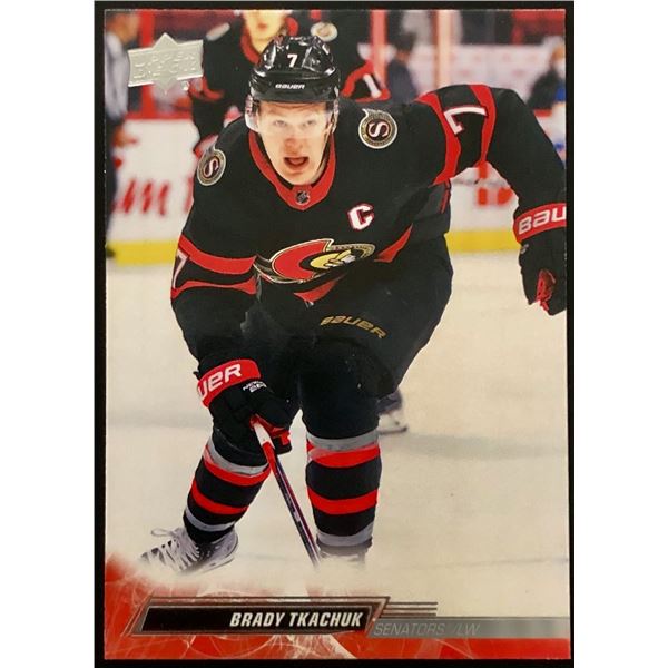 2022-23 UPPER DECK BRADY TKACHUK