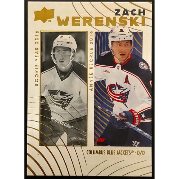 2024-25 UPPER DECK ZACH WERENSKI